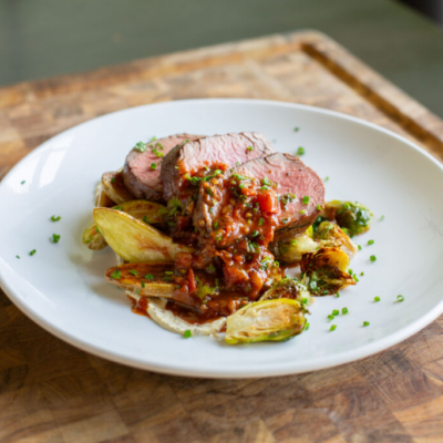 Coriander Crusted NY Strip Loin